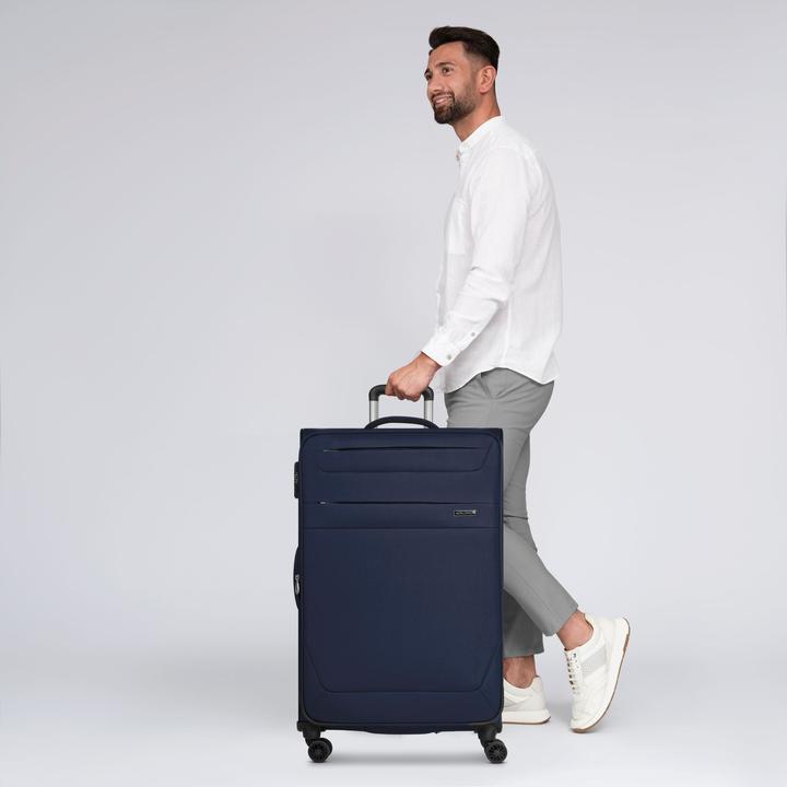 Immagine prodotto Worldpack Carrello Chicago a 4 ruote L 78 cm con piega ad espansione (95 l, XL (da 115l))