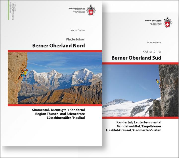 Produktbild Berner Oberland Kombipaket Klettern: Band 1 Berner Oberland Nord / Band 2 Berner Oberland Süd (Deutsch, Martin Gerber, 2018)
