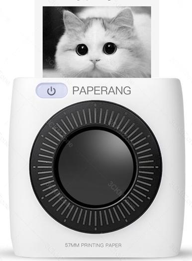 Immagine prodotto Paperang P2 HD 300DPI Imprimante Bluetooth per smartphone (Bianco e nero)