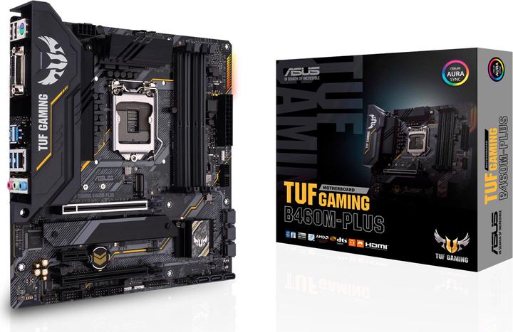 Immagine prodotto ASUS TUF GAMING B460M-PLUS (LGA 1200, Intel B460, mATX)