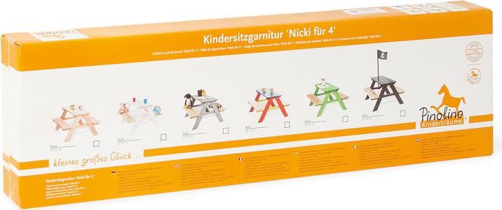 Produktbild Pinolino Kindersitzgarnitur Nicki für 4