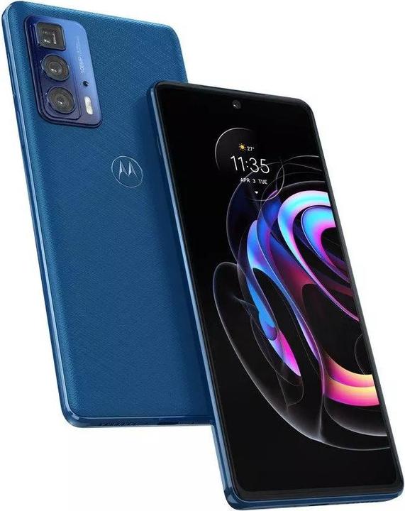 Immagine prodotto Motorola Edge 20 Pro (256 GB, Pelle vegana blu, 6.70", Doppia SIM, 108 Mpx, 5G)