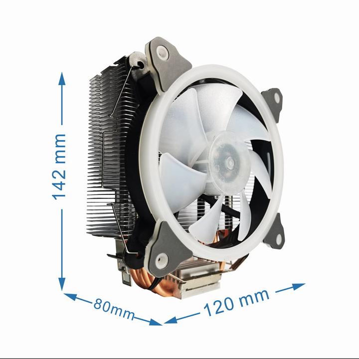 Actual product image Gembird CPU-HURACAN-ARGB-X130 (120 mm)