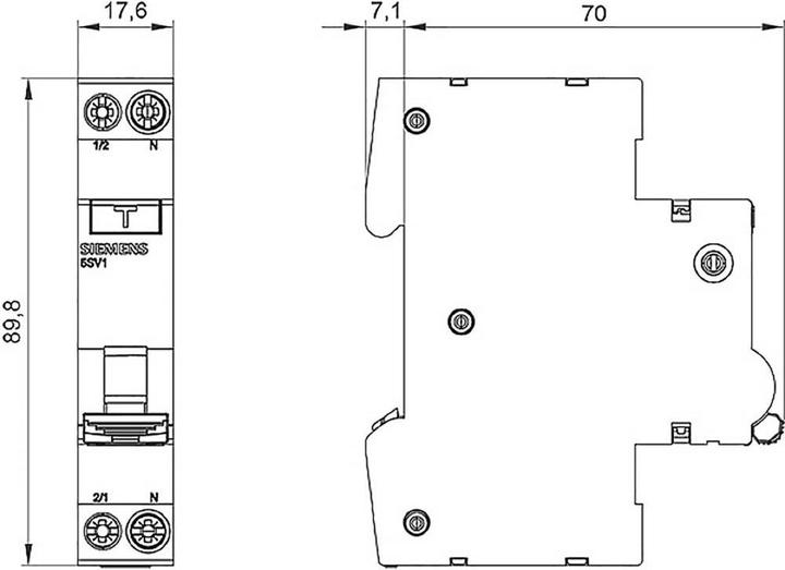 Produktbild Siemens 5SV1316-4KK16