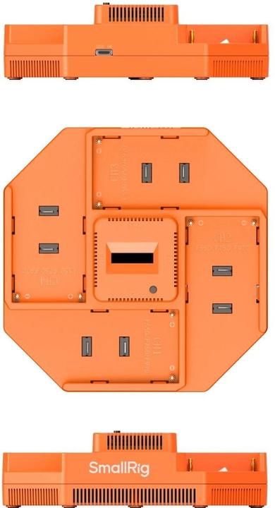 Produktbild SmallRig 4837 NP F 4 Channel Camera Battery Charger (Ladegerät)