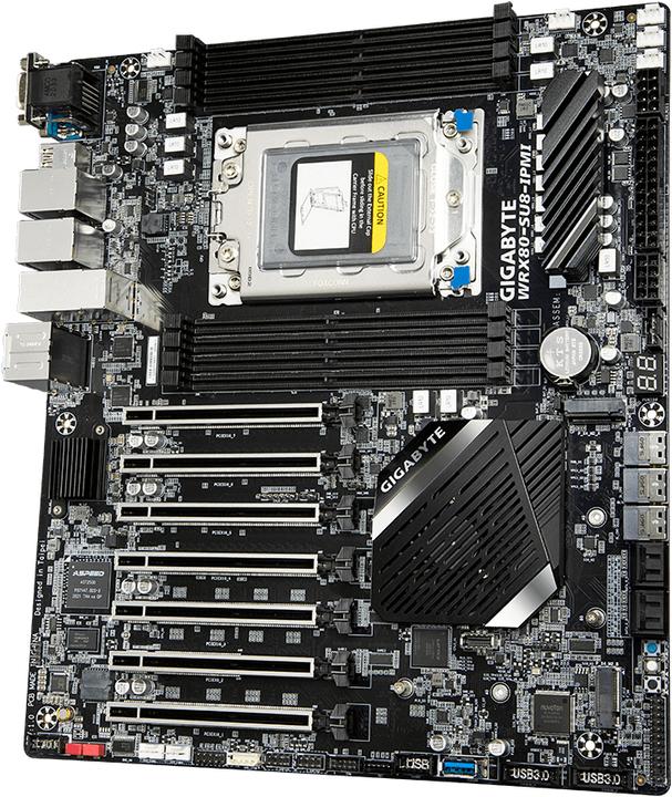 Image du produit Gigabyte WRX80-SU8-IPMI (sWRX8, AMD WRX80, SSI CEB)