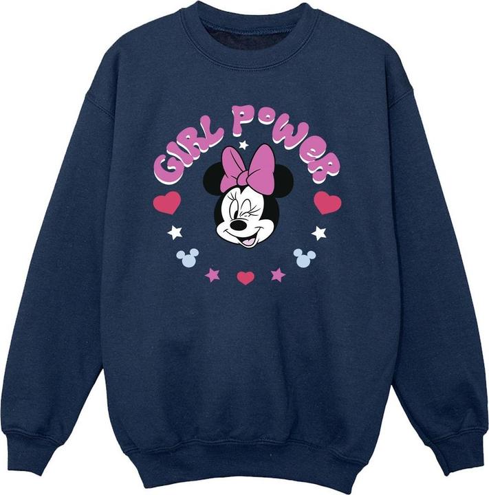 Disney Minnie Mouse Girl Power Sweatshirt Mädchen