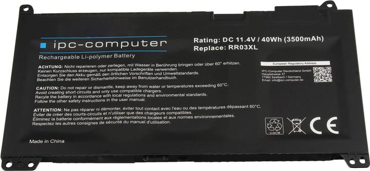 Actual product image IPC HSTNN-Q06C (3 Cells, 3500 mAh)