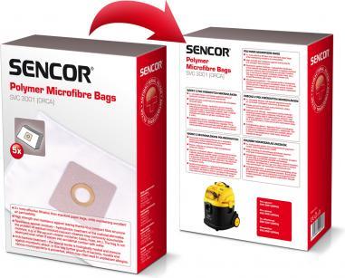 Actual product image Sencor SVC3001 Vacuum Cleaner Bag, 5 pieces (40022755) (5 x)