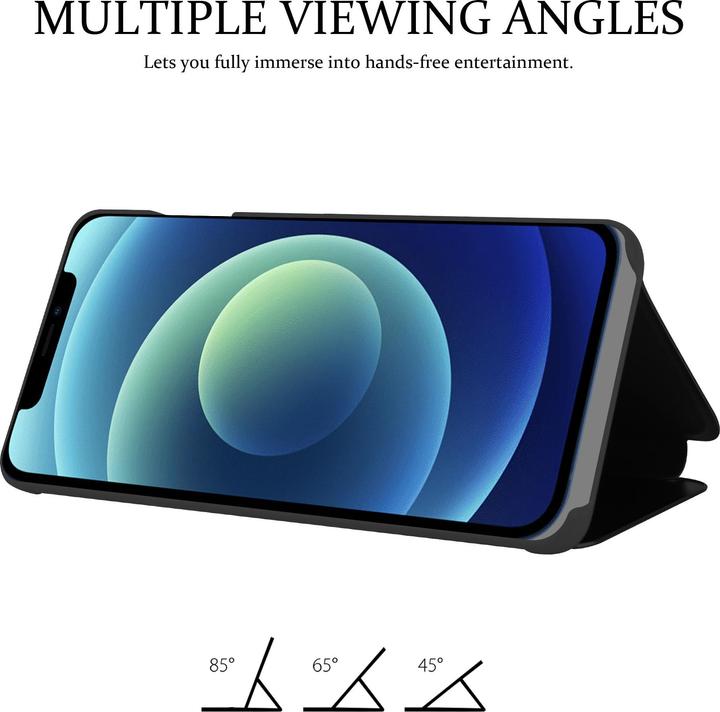 Image du produit Cadorabo Book Smart View Couverture miroir (Apple iPhone 12, Realme 12 Pro+)