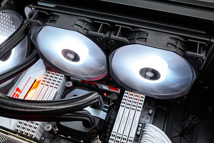 Actual product image Corsair LED Fan AF140-LED Low Noise Dual Pack (2 x)