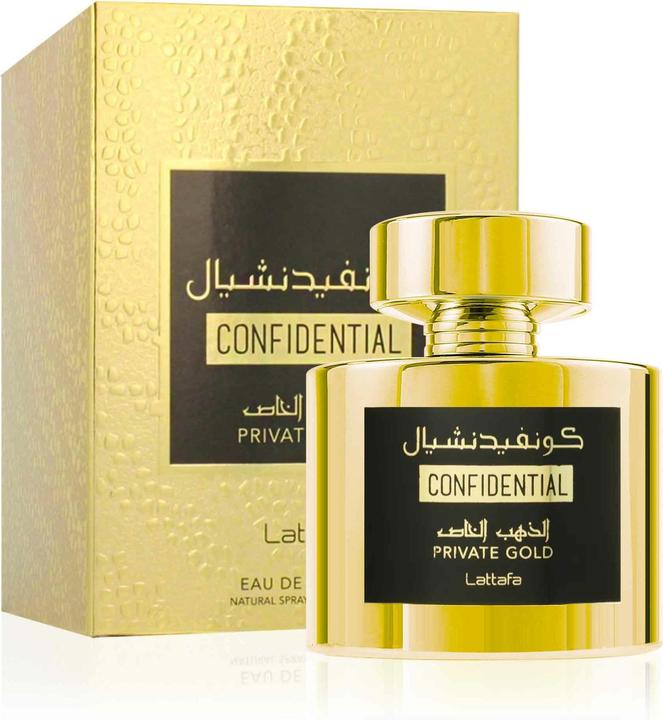 Produktbild Lattafa Perfumes Confidential Private Gold (Eau de Parfum, 100 ml)