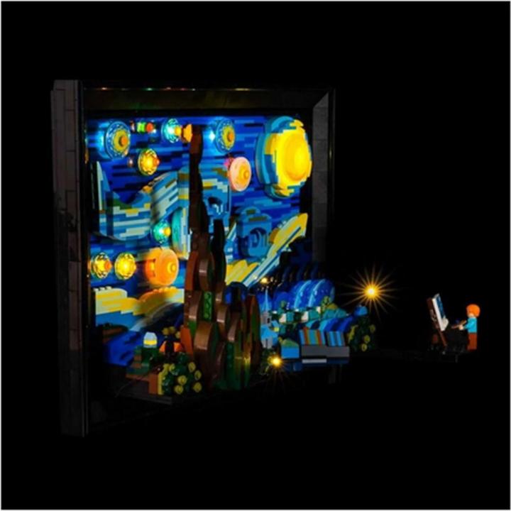 Produktbild Light my bricks LED Licht Set für LEGO 21333 Vincent van Gogh - Sternennacht