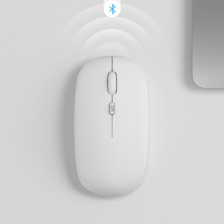 Actual product image Lobwerk 3in1 Bluetooth Keyboard (White) + Mouse (White) + Cover for Samsung Galaxy Tab S9 FE 2023 (X)