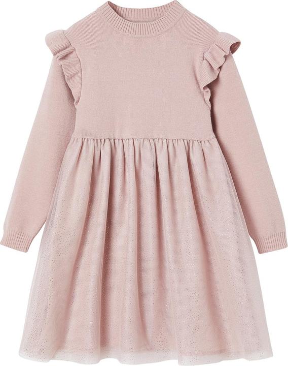 Produktbild Vertbaudet Festliches Mädchen Strickkleid mit Tüll (158)
