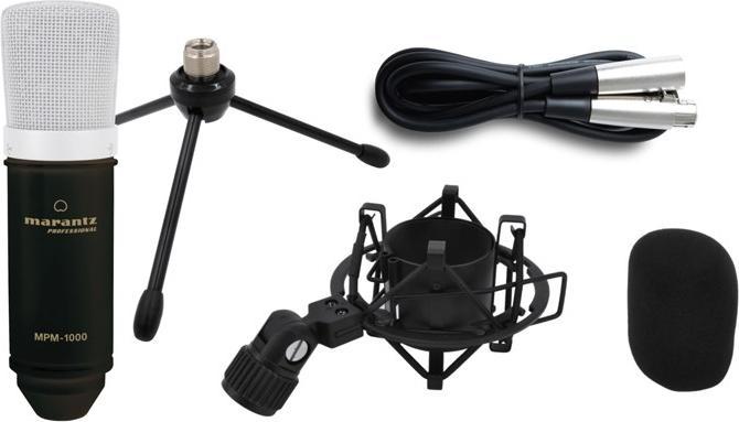Image du produit Marantz Professional MPM1000 Microphone à condensateur USB