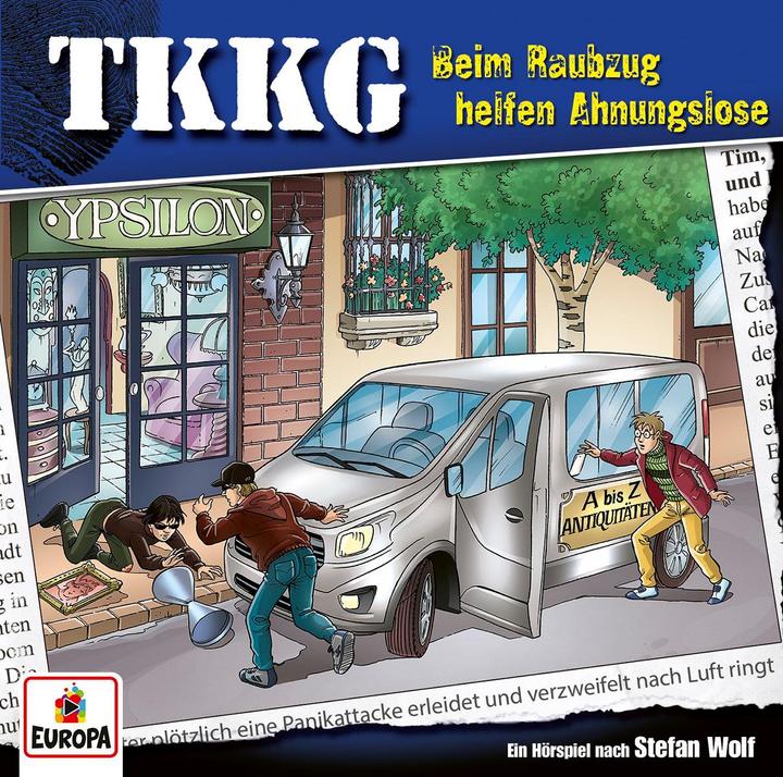 Immagine prodotto TKKG 221 - La rapina è aiutata da un ignaro (Tedesco)