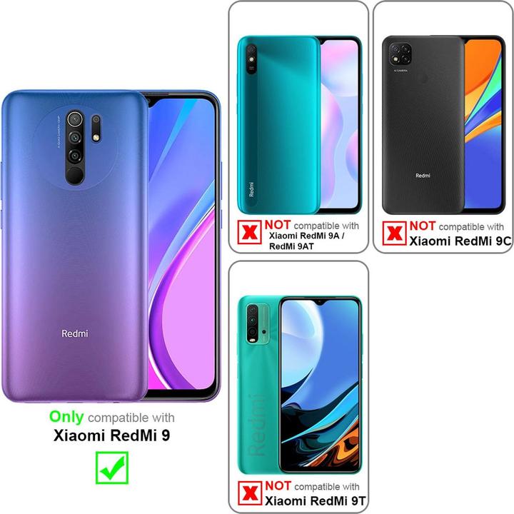 Actual product image Cadorabo TPU Liquid Silicone Case Cover (Xiaomi Redmi 9)
