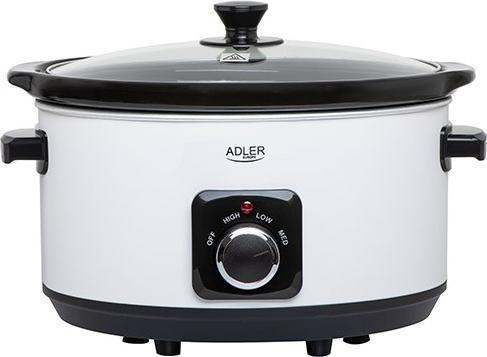 Produktbild Adler AD 6413r Slow cooker, 5.8L, White