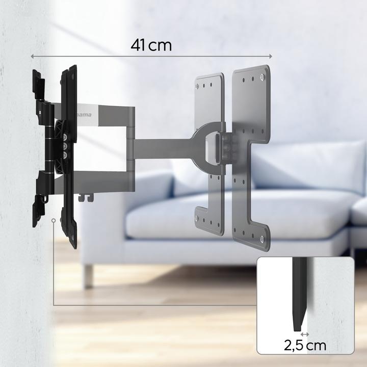 Produktbild Hama OLED", 400x300, 165 cm (65 (Wand, 65", 25 kg)
