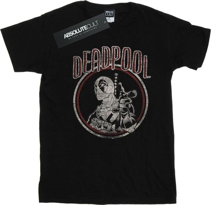 Produktbild Deadpool Vintage Circle TShirt (L)