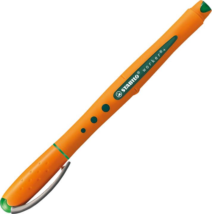 Produktbild STABILO worker+ Tintenroller (Grün, 1 x)
