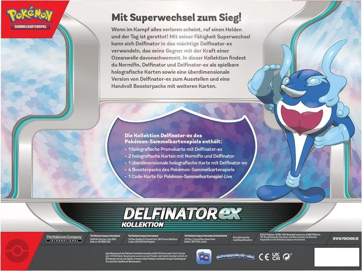 Produktbild Pokémon TCG EX Box Delfinator ex Kollektion (Deutsch, Box Set & Collection)