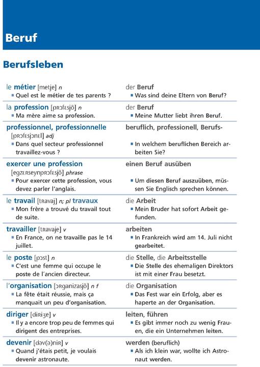 Actual product image Langenscheidt Grundwortschatz Französisch (German, French, 2023)