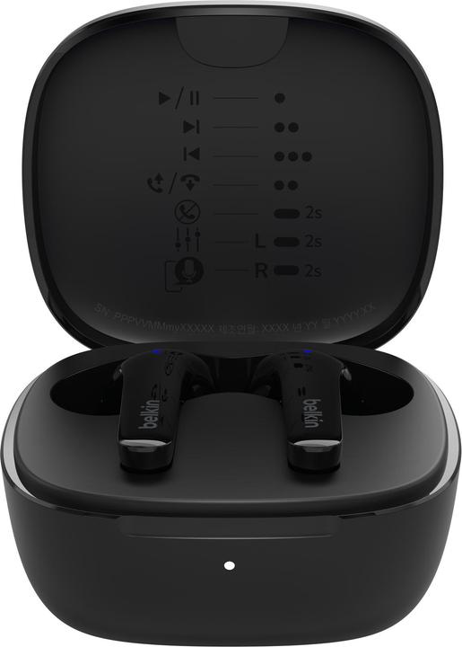 Produktbild Belkin SOUNDFORM Motion True Wireless Earbuds (ANC, 9 h, Kabelgebunden)