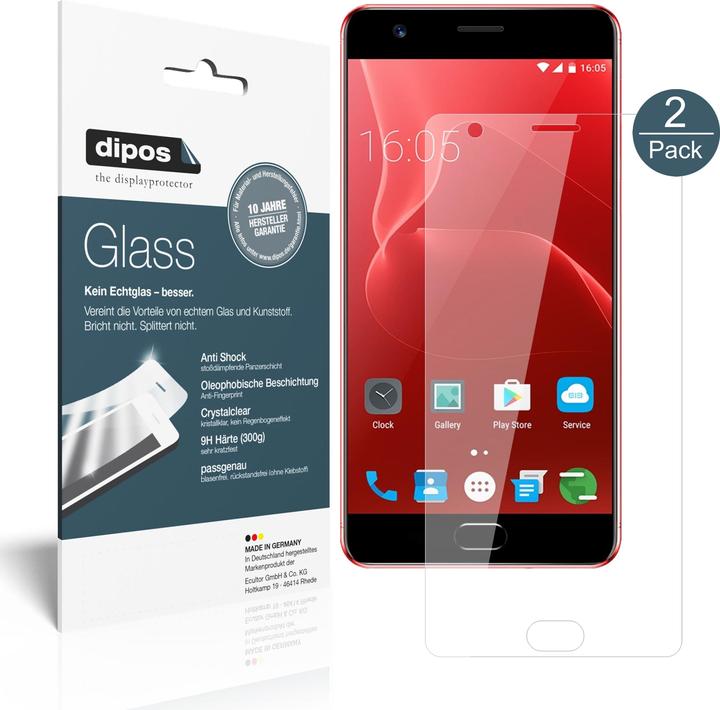 Image du produit Dipos Film de Protection d’écran Anti-Shock (2 pièce(s), Huawei P8 Max)