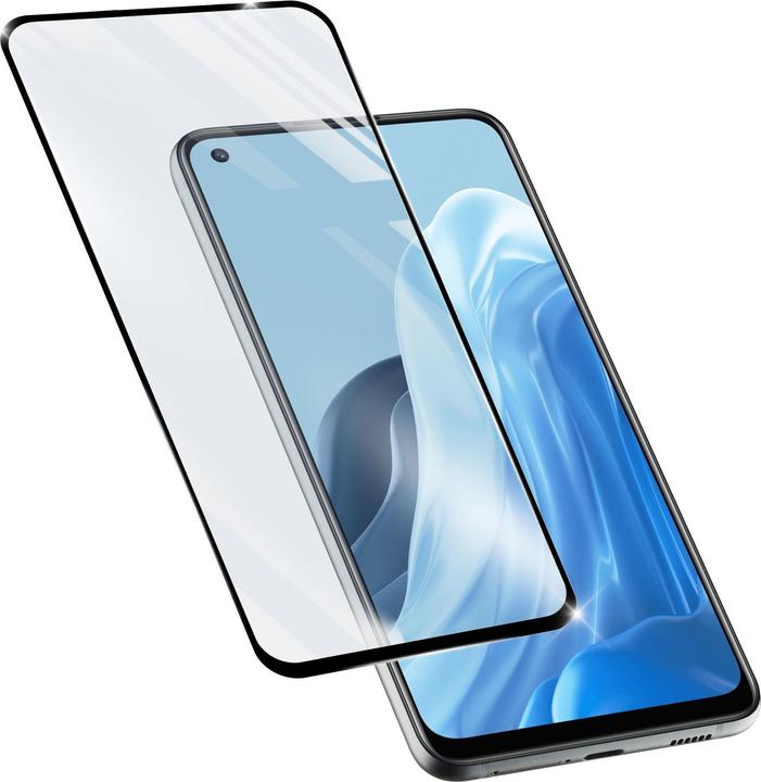 Actual product image Cellularline Impact Glass Capsule - Oppo Reno 8 Lite 5G Edge-to-Edge Resistant Tempered Glass (1 Piece, Oppo Reno 8 Lite 5G)