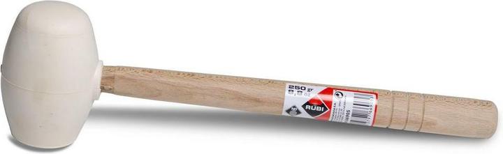 Produktbild MGA Rubi 66905 Gummihammer, Weiss (250 g)