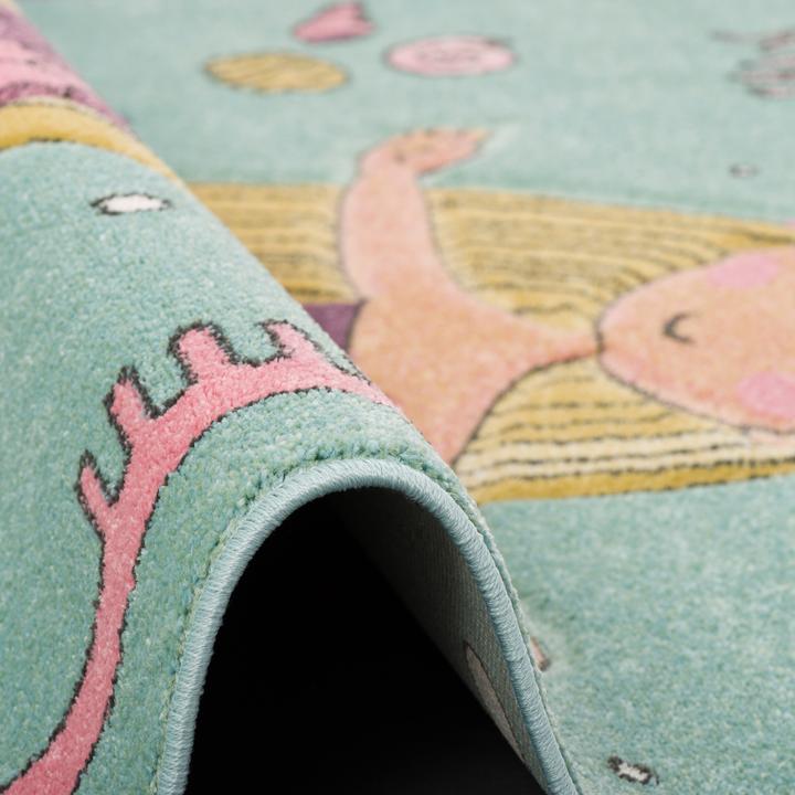 Produktbild Pergamon Kinder Teppich Maui Kids Meerjungfrau Pastell (140 x 200 cm)