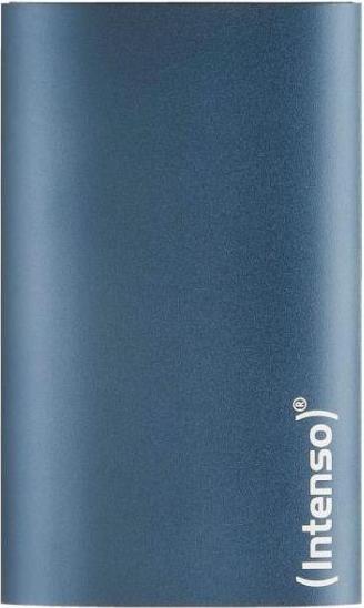 Actual product image Intenso Premium 2 TB external SSD hard drive blue (2000 GB)