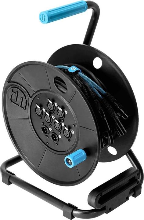 Image du produit Adam Hall 4 STAR CD 15 MULTICORE 62 - Enrouleur de câble multiconducteur 8 canaux (6 send & 2 return) | 15m (15 m)