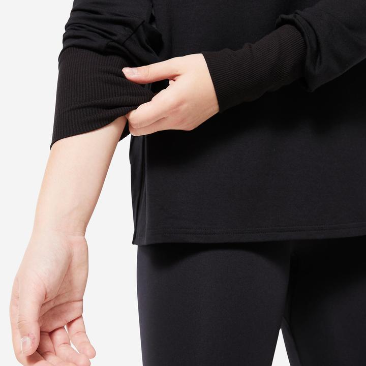 Immagine prodotto Domyos Felpa Danza Moderna donna fluente - nero (M)