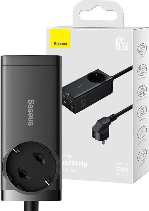 Actual product image Baseus GaN3 Pro Desktop Powerstrip (65 W)