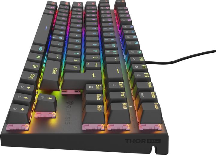 Image du produit Genesis Clavier de jeu filaire THOR 303 TKL noir (DE, Filaire)