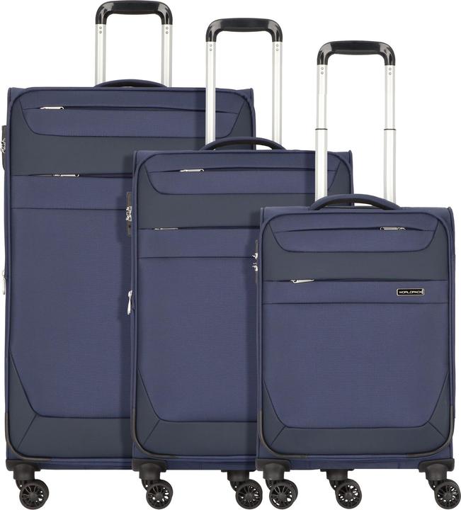 Produktbild Worldpack Dublin 4 Rollen Kofferset 3-teilig (195 l, XL (ab 115l))
