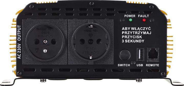 Actual product image Volt Polska Przetwornica napiecia SINUS PLUS 3000 12/230V+pilot