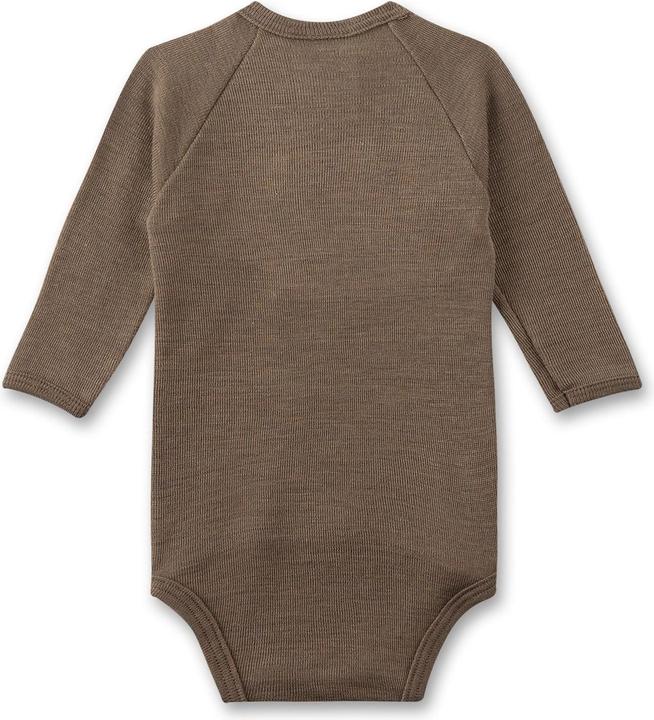 Actual product image Sanetta Merino/silk wrap bodysuit uni (68)