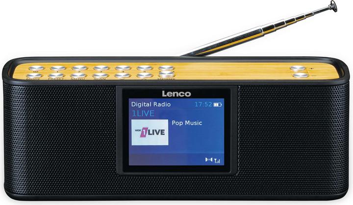 Image du produit Lenco PDR-045BK (DAB+ DAB, FM, Bluetooth)
