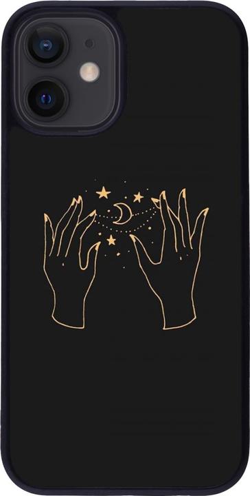 Immagine prodotto PhoneLook Coque Silicone rigide noir Grigio mani magiche (Apple iPhone 12 mini)