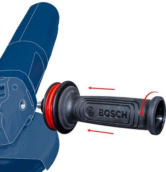 Image du produit Bosch Professional Zubehör Poignée EXPERT pour Vibration Control M10 Meuleuse d'angle, 169 x 69 mm