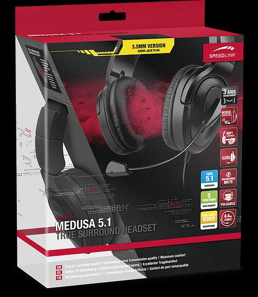Produktbild Speedlink MEDUSA 5.1 True Surround Headset