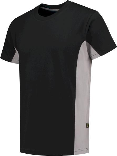 Produktbild Tricorp 102004BlackRedXS T-Shirt Bicolor (XS)
