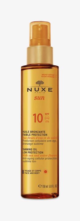 Actual product image Nuxe Huile Bronzante (Sun spray, Up to SPF 10, 150 ml, 170 g)