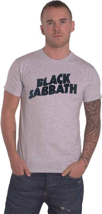Actual product image Music Brand Unisex Adult Wavy Cotton Logo T-Shirt (XL)