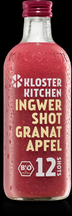 Produktbild Kloster Kitchen Ingwer Shot Granatapfel Bio Flasche (1 x 36 cl)