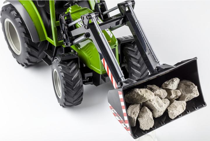 Actual product image Carson 1:16 RC Tractor w. Front Loader 2.4G 100% (RTR Ready-to-Run)